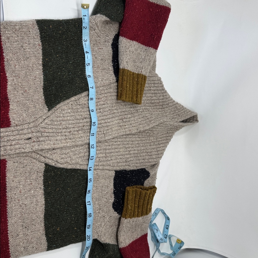 NWT Pendleton Multicolor Striped Cardigan - Picture 7 of 8